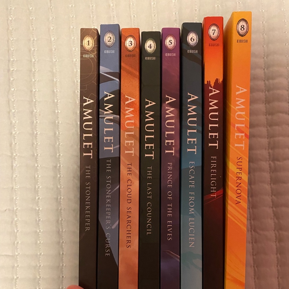 Amulet comic books series 1-8
